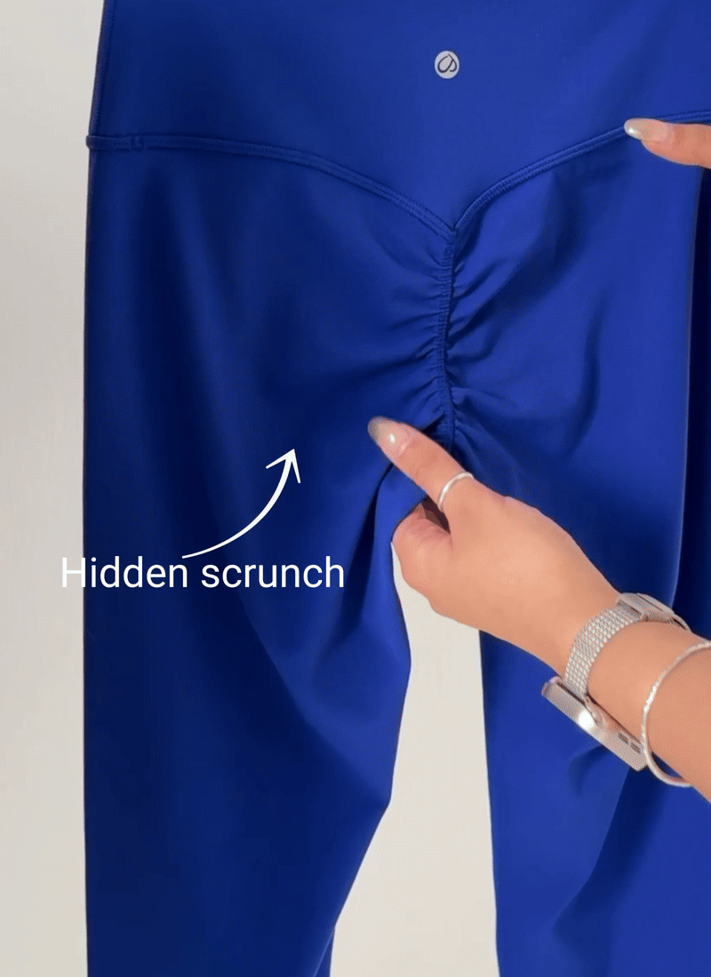 Butterlift High Rise Scrunch Butt Legging No Front Seam Hot Fudge Brown