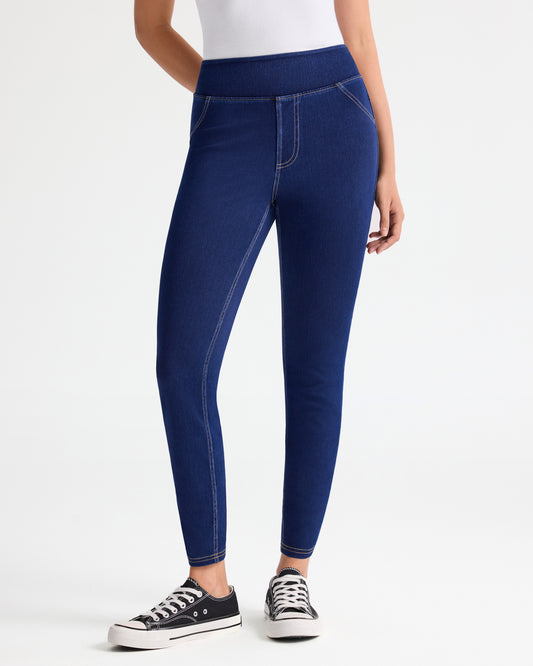 Stretch Pull-on Skinny Jeans