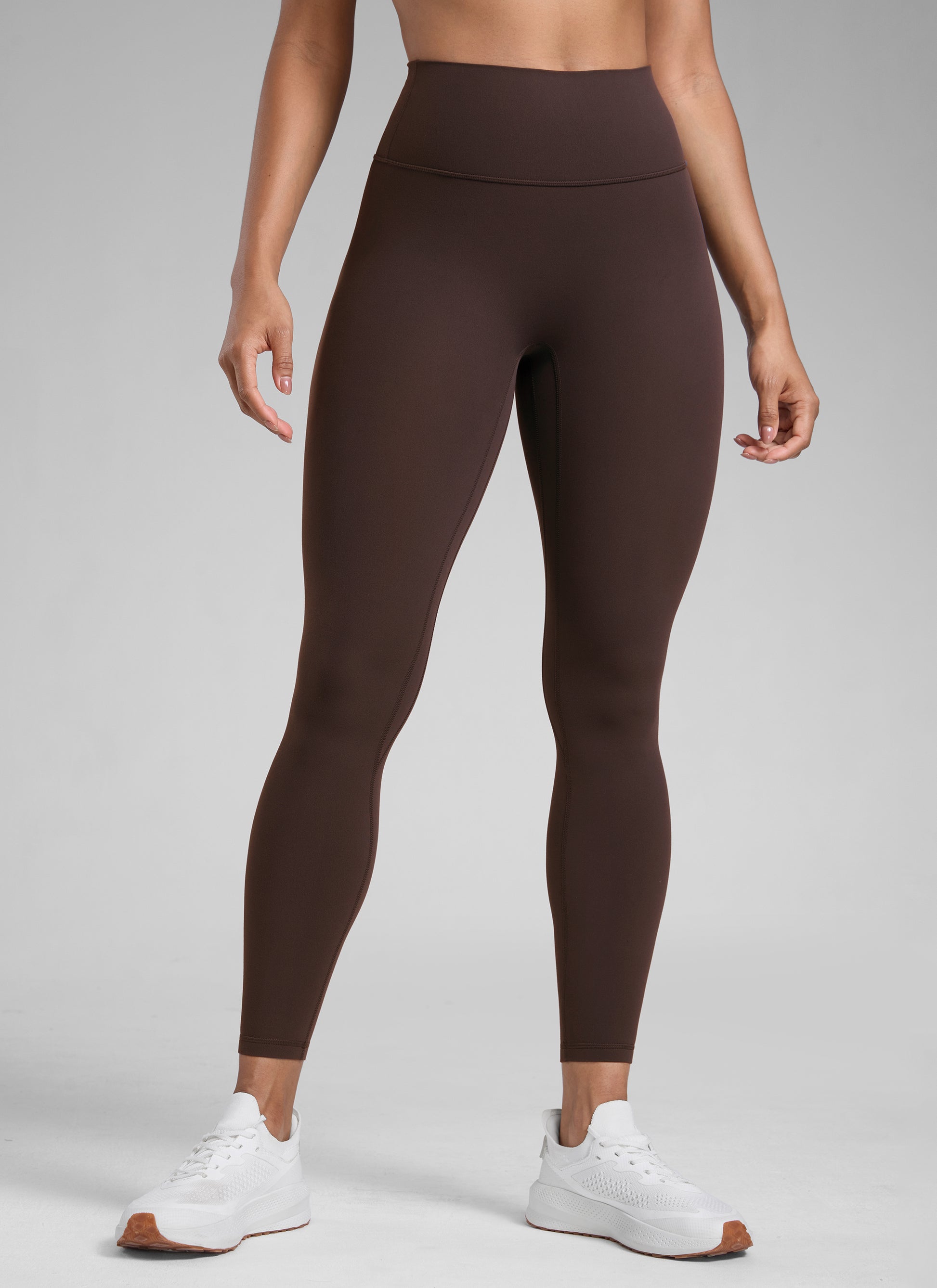 Butterlift High Rise Scrunch Butt Legging No Front Seam Hot Fudge Brown