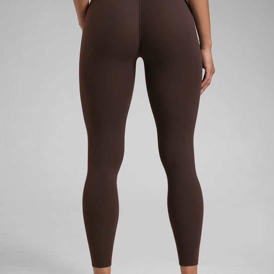 Butterlift High Rise Scrunch Butt Legging No Front Seam Hot Fudge Brown