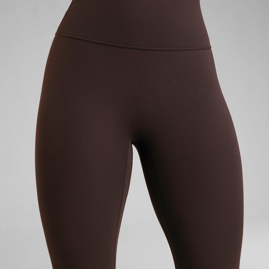 Butterlift High Rise Scrunch Butt Legging No Front Seam Hot Fudge Brown