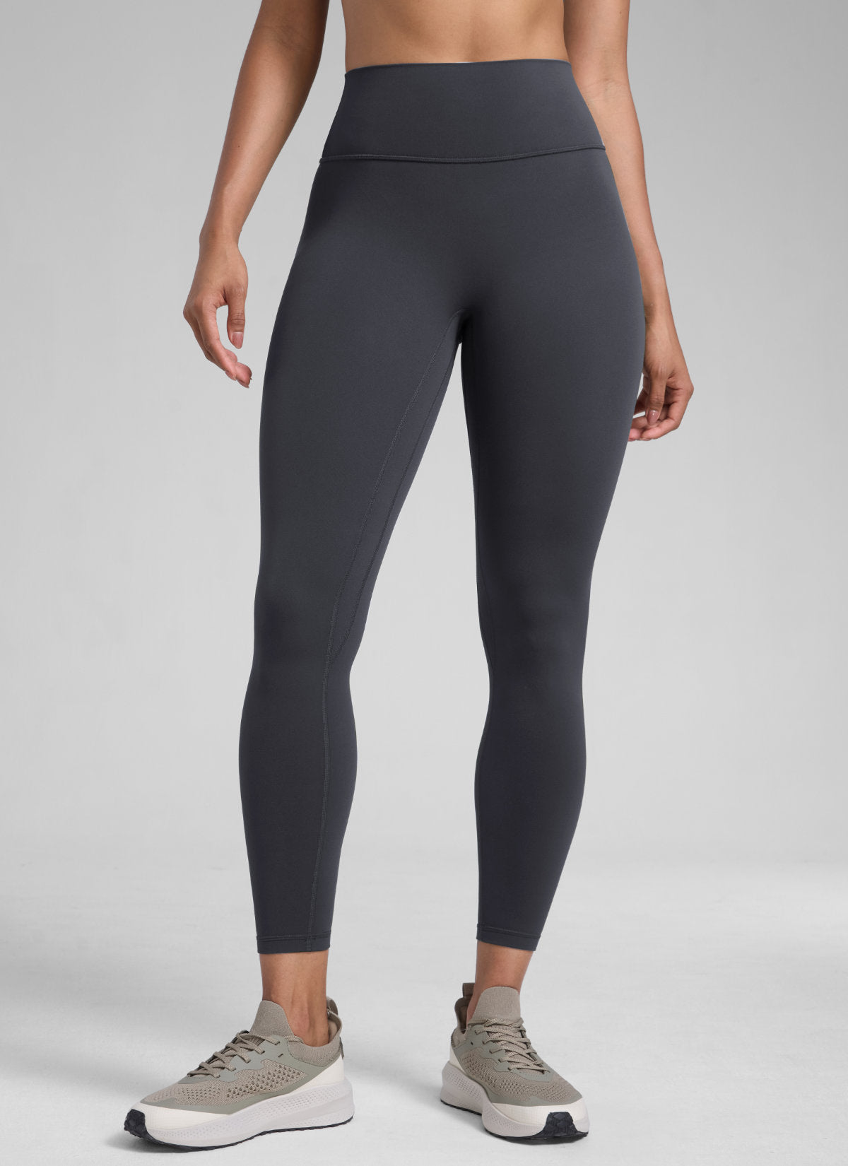 Butterlift High Rise Scrunch Butt Legging No Front Seam Graphite Grey