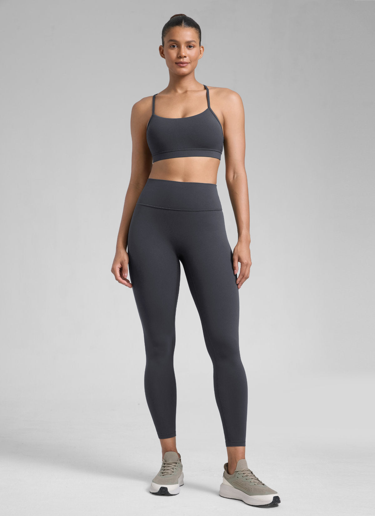 Butterlift High Rise Scrunch Butt Legging No Front Seam Graphite Grey