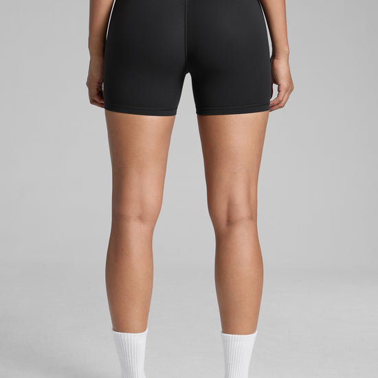 Scrunch Butt Atheletic Workout Biker Shorts Black