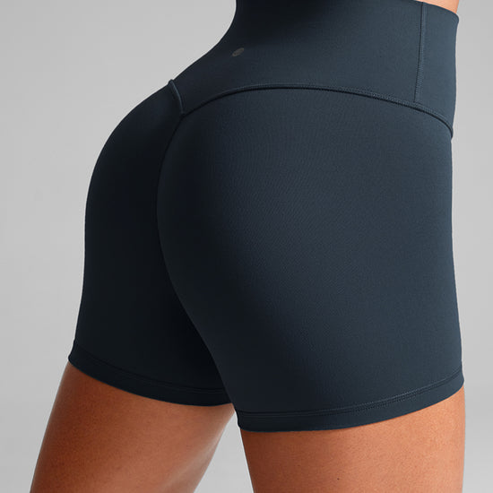 Scrunch Butt Atheletic Workout Biker Shorts True Navy