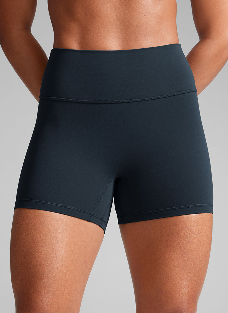 Scrunch Butt Atheletic Workout Biker Shorts True Navy