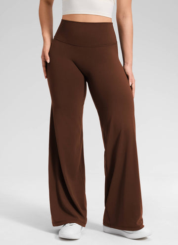 No Front Seam High Rise Wide Leg Pant 30"